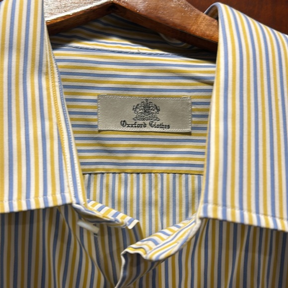 Custom made Oxford Clothes Button Down with French Cuffs - Picture 2 of 6